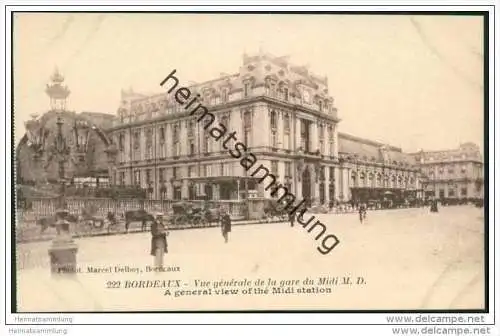 Bordeaux - La Gare du Midi M.D.