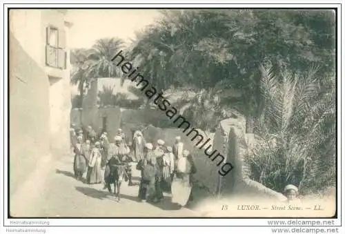 Luxor - Street Scene ca. 1920