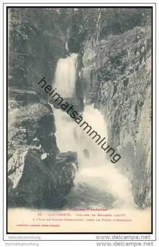 Cauterets - Cascade de Bousses ca. 1910