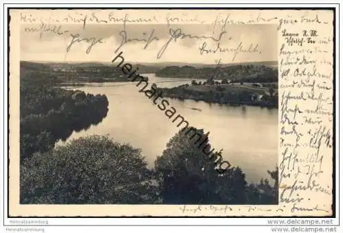 Lagow N. M. - Tschetsch-See - Foto-AK