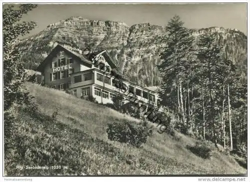 Hotel Rigi-Seebodenalp - Foto-AK Grossformat - Verlag Photoglob Wehrli AG. Zürich