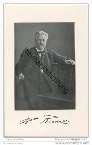 H. Riedel - Kapellmeister - Herzogliches Hoftheater Braunschweig - keine AK - Foto