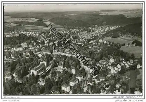 Bad Schwalbach im Taunus - Luftaufnahme - Foto-AK