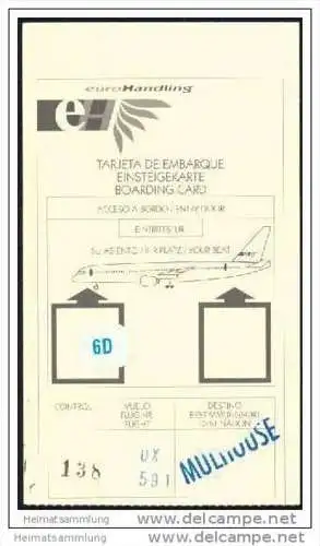 Boarding Pass - Iberia - EuroHandling