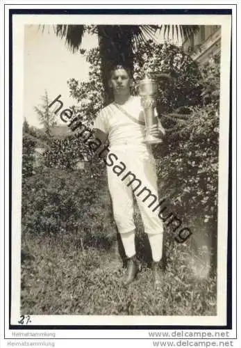 Schweiz - Tessin - Lugano 1927 - II Concorso Internazionale di Ginnastica Fides - Foto 5,5cm x 8,5cm