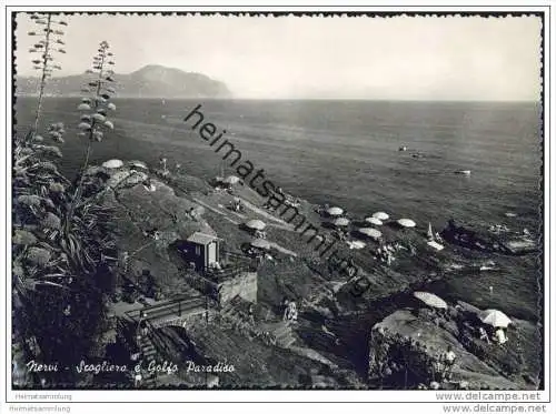 Nervi - Scogliera e Golfo Paradiso - Vera Fotografia - AK-Grossformat