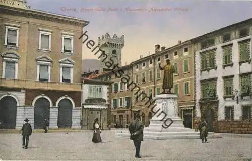 Trento - Piazza della Posta e Monumento Alessandro Vittoria - Verlag B. Lehrburger Nürnberg