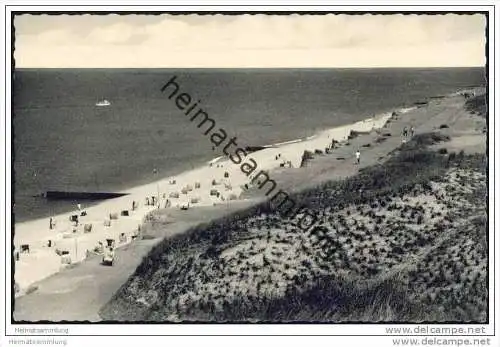 Nordseebad Wenningstedt-Sylt - Strand - Foto-AK