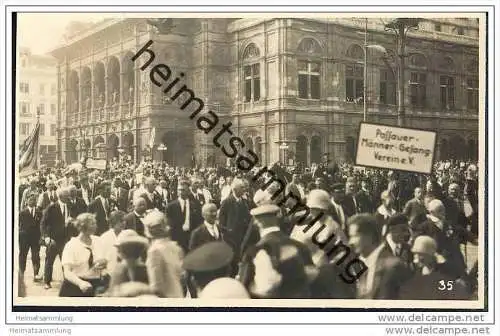 Passau - Festumzug Wien - Sängerbundesfest 1928 - Foto-AK