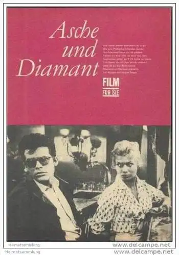 Film für Sie Progress-Filmprogramm 52/68 - Asche und Diamant