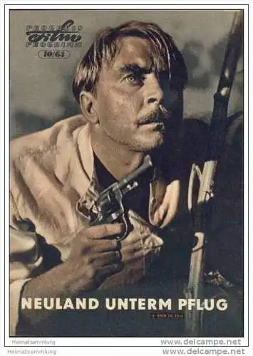 Progress-Filmprogramm 10/63 - Neuland unterm Pflug II. und III. Teil