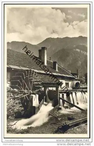 Hindelang - Bad Oberdorf - Alte Hammerschmiede - Foto-AK 40er Jahre