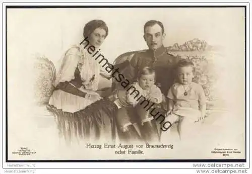 Herzog Ernst August von Braunschweig nebst Familie