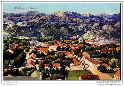 Cetinje - Gesamtansicht