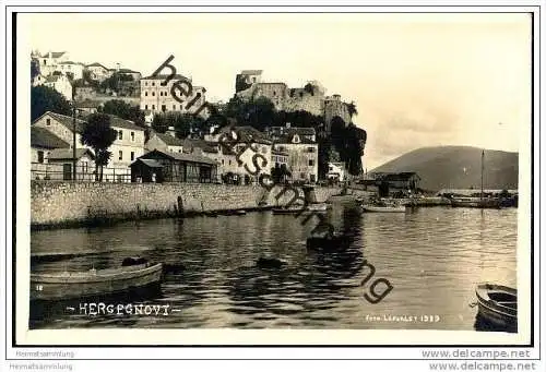 Herceg-Novi - Foto-AK - Photo LaForest 1929