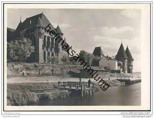 Marienburg - Hochmeister-Palast - Brücktor - Foto-AK Grossformat