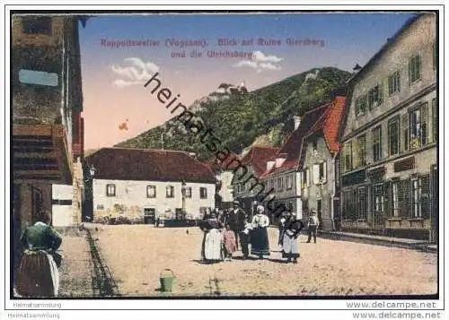 Rappoltsweiler - Ribeauville - Strassenansicht - Feldpost