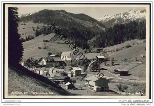 Auffach Wildschönau - Schatzberg - Foto-AK