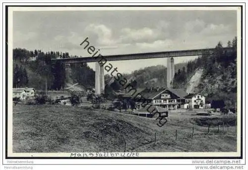 Mangfallbrücke der Reichsautobahn München-Landesgrenze