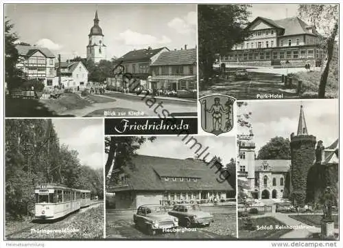 Friedrichroda - Foto-AK Grossformat - Auslese-Bild-verlag Bad Salzungen