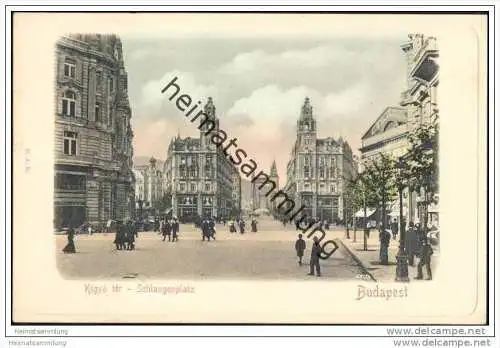 Budapest - Kigyo ter - Schlangenplatz ca. 1900