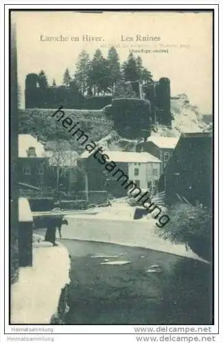 La Roche-en-Ardenne - Province de Luxembourg - Les Ruines