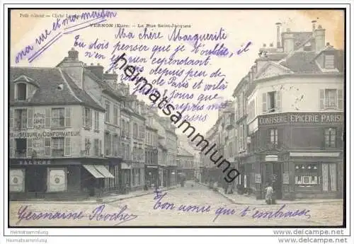 Vernon - La Rue Saint-Jacques