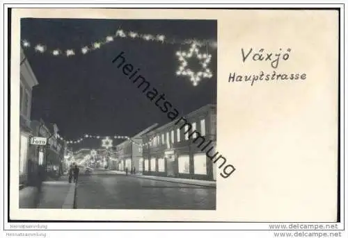 Växjö - Hauptstrasse - Foto-AK