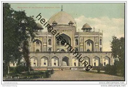 Indien - Dehli - Mausoleum of the Emperor Humayoon - ca. 1910