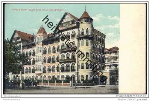 Indien - Bombay - Royal Bombay Yacht Club Chambers - ca. 1910