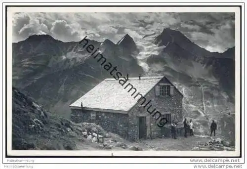 Windgällenhütte mit Oberalpstock - Foto-AK