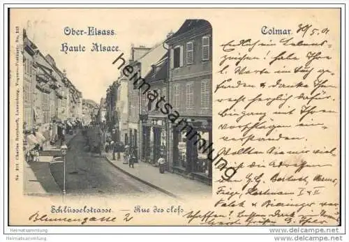 Colmar - Schlüsselstrasse - Rue des clefs