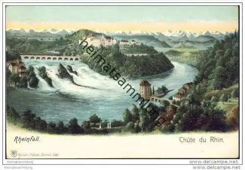 Rheinfall - Chute du Rhin ca. 1900
