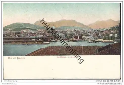 Rio de Janeiro - As Docas e o Arsenal ca. 1900