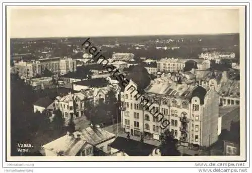 Vaasa - Vasa - Panorama - Foto-AK 40er Jahre