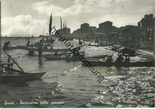 Grado - Particolare della spiaggia - Foto-AK Grossformat - Ediz. Foto Zuliani