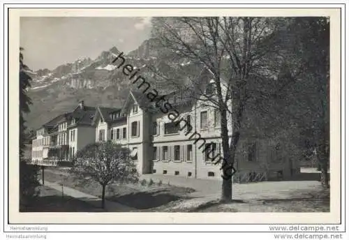 Wallenstadt - Krankenhaus - Foto-AK