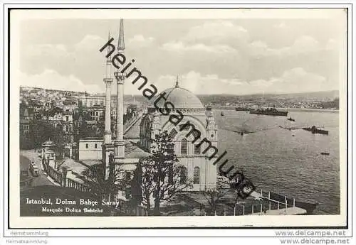 Istanbul - Dolma Bahce Saray - Foto-AK 30er Jahre