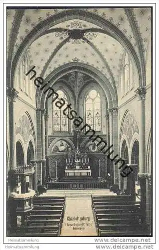 Berlin-Charlottenburg - Inneres der Herz-Jesu-Kirche