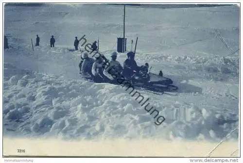 Bobsleigh - Bob - Wintersport - Verlag Wehrli AG Kilchberg Zürich - Rückseite beschrieben