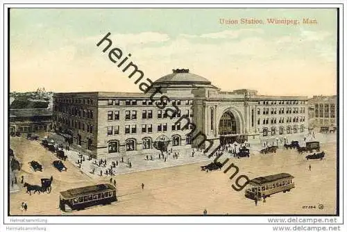 Winnipeg - Union Station - Strassenbahn