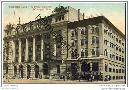 Winnipeg - Post Office and Free Press Building