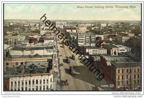 Winnipeg - Main Street - Strassenbahn