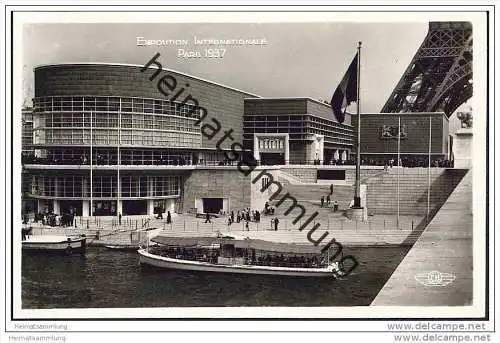 Paris - Exposition Internationale 1937 - Pavillon de la Belgique - Foto-AK