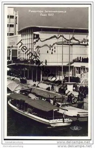 Paris - Exposition Internationale 1937 - Pavillon de la Suisse - Foto-AK