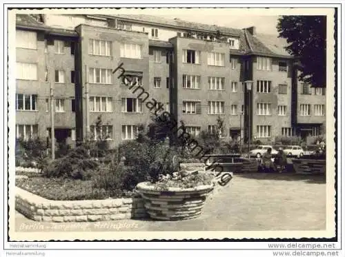 Berlin-Tempelhof - Attilaplatz - Foto-AK Grossformat 60er Jahre