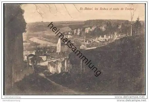 St. Mihiel les Roches et route de Verdun - Feldpost