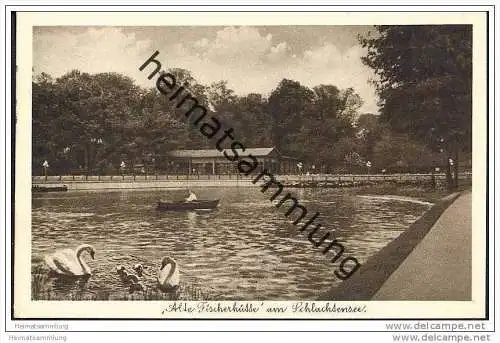 Berlin-Zehlendorf - Alte Fischerhütte am Schlachtensee