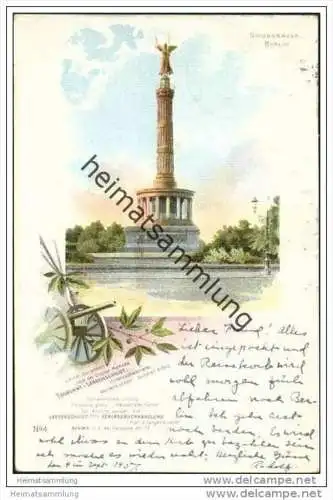 Toussaint-Langenscheidt - Werbung für die Sprachlernmethode - Berlin - Siegessäule