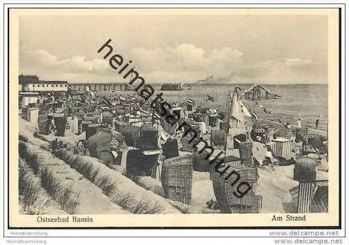 Bansin auf Usedom - Am Strand